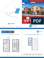 Casa 57 M en Los Clarines, Coquimbo