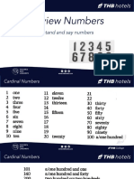 OWS L01. Understand and Say Numbers