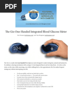 Download Gio - One-Handed Integrated Blood Glucose Meter by Eric Forman SN54253679 doc pdf