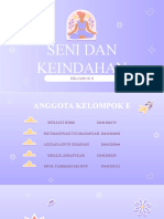 Seni Dan Keindahan - Kelompok e