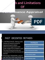 Methods and Limitations of Performance Appraisals