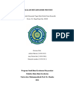 Makalah Metabolisme Protein