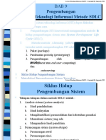 Bab 9 Pengembangan Sistem Teknologi Informasi Metode SDLC