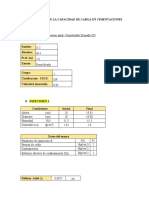 Verificación de La Capacidad de Carga en Cimentaciones Superficiales