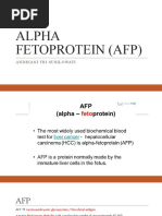 ALPHA FETOPROTEIN (AFP)