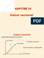 Chap. III - Calcul vectoriel et geometrie