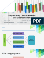 Responsibility Centers - Revenue and Expense Centers