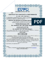 Certificate 1293-CPR-0543 Rev SensoMAG S30 RO