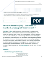 Faisceau Hertzien (FH) - Comment Ça Marche - Avantage Et Inconvenient