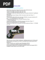 Download Cara Memasang Memory RAM by tanbaro SN54256390 doc pdf