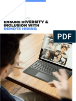 Ensure Diversity & Inclusion With: Remote Hiring