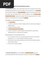 Connection Oriented Vs Connectionless Service