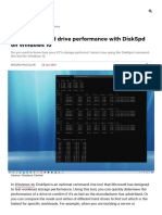 How To Test Hard Drive Performance With DiskSpd On Windows 10 - Windows Central