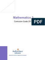 k12 Curriculum Guides Mathematics Math 3 Curriculum Guide 2017