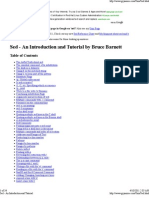 Sed - An Introduction and Tutorial