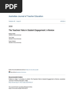 The Teachers - Role in Student Engagement