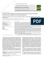 Radiotherapy and Oncology