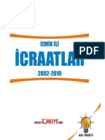 İzmir İli İcraatler 2002-2010