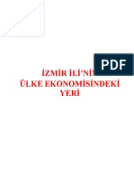 İzmir'in Ülke Ekonomisindeki Yeri