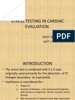 Stress Testing in Cardiac Evaluation