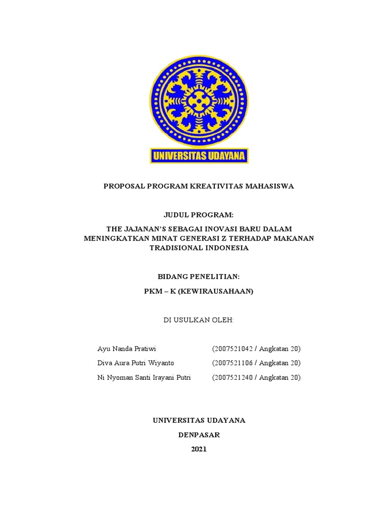 PKM-K - Kelompok 2 | PDF