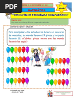 resolvemos problemas comparando