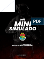 01 - Mini Simulado - Matemática