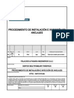 APTMA-02 Procedimiento de Instalación e Inyección de Anclajes Rev 0