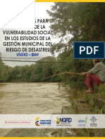 Evaluacion Vulnerabilidad Social Para Los PMGRD