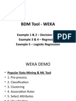 WEKA Classification Examples