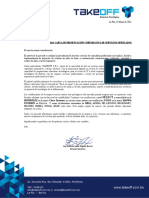 Carta de Presentación Takeoff SRL