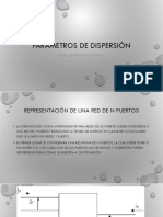 Parámetros de dispersión en redes multipuertos