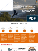 Materi Presentasi MATALAWA Dalam Ekspos 2021.