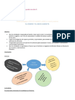 Planificación diagnóstica 6to grado sección B sobre el hombre y el medio ambiente