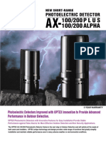 100/200 P L U S 100/200 ALPHA: Photoelectric Detector