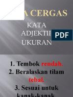 Adjektif Ukuran