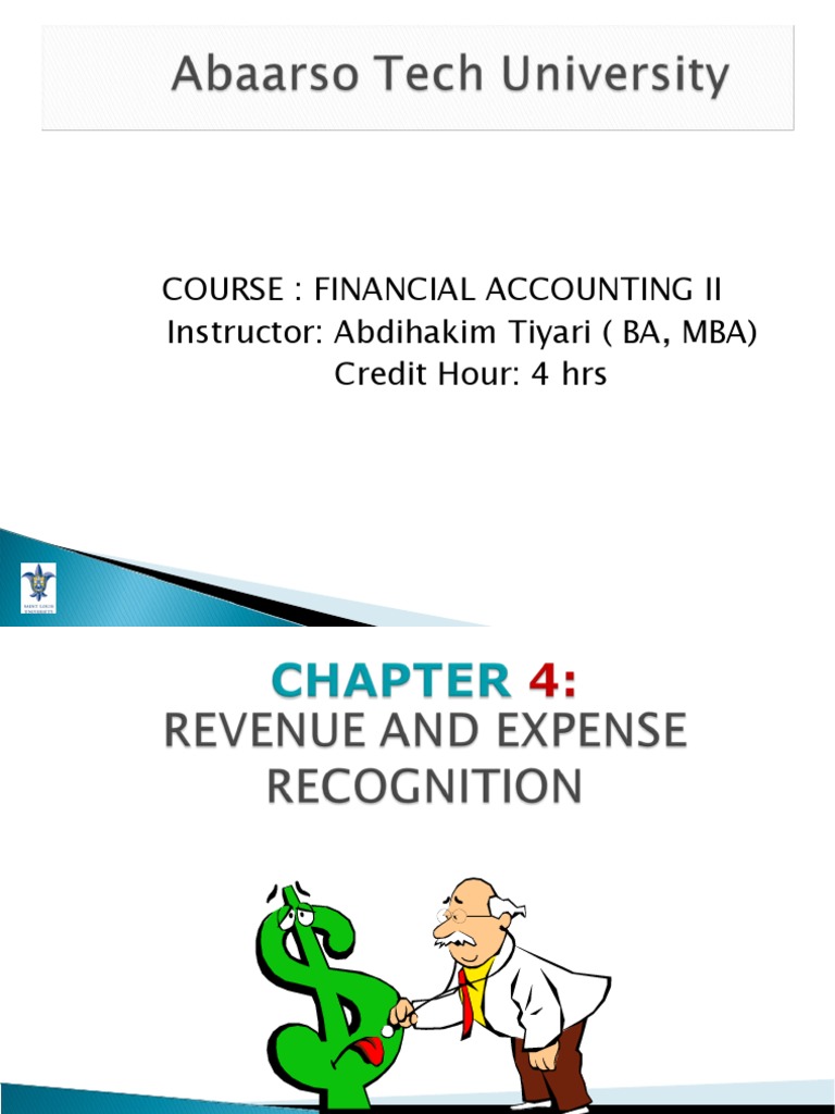 CH 4 Financial Acc II. Abaarso Tech University | PDF | Financial ...