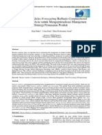 Aplikasi Auto Sales Forecasting Berbasis Computational Strategi Pemasaran Produk