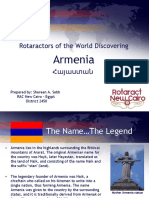 Armenia: Rotaractors of The World Discovering