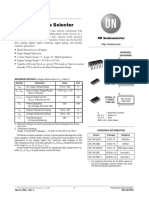 MC14512B 8-Channel Data Selector: PDIP-16 P Suffix CASE 648