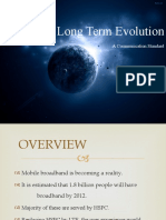 Long Term Evolution: A Communication Standard