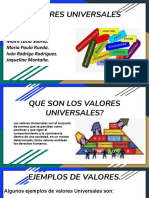 Copia de Valores Universales