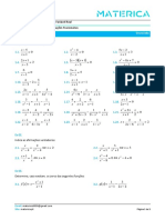 Ficha 3 Equações e Inequações Fracionárias 11
