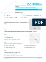 Ficha 2 Inclinação de Uma Reta. Vetores Perpendiculares. Perpendicularidade de Retas 11