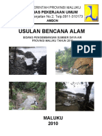 Cover Bencana Alam 2010