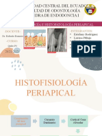 Tema 7. Histofisiología e Histopatología Periapical