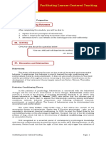 Module 7 Module 1 Facilitating Learner Centered Teaching