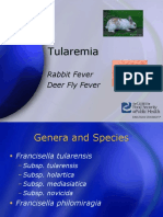 Tularemia: The Organism, Transmission, and Prevention