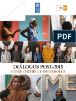 Diálogos Post-2015. Sobre Cultura y Desarrollo