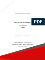 CASO 3-Dirección de Proyectos PMI I